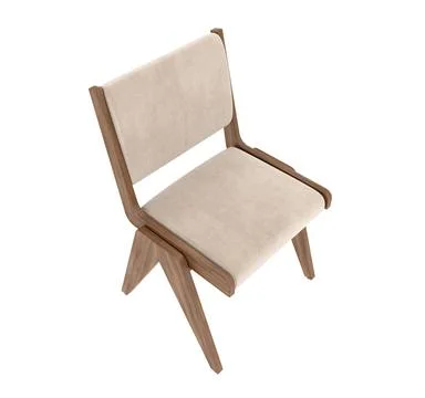 3d render armchair on white background Stock Photos