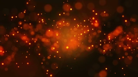3D render background abstract particle random size. Stock Footage 93294766