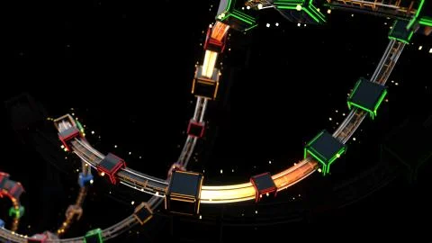 3d render background with DNA form. Technology concept. Cyborg and biotechnol Stock Illustration