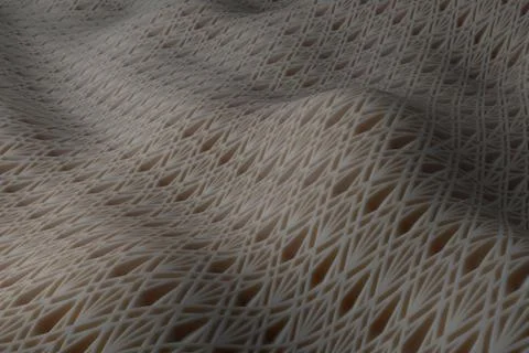 ....3d render background with oraganic light scattering. Displacement surface Stock Illustration