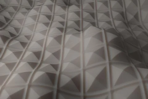 ....3d render background with oraganic light scattering. Displacement surface Stock Illustration