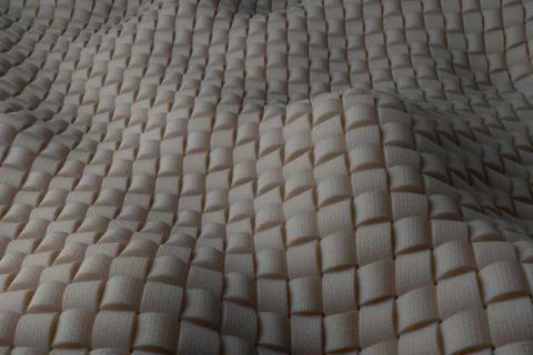 ....3d render background with oraganic light scattering. Displacement surface Stockillustratie