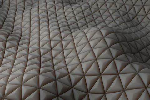 ....3d render background with oraganic light scattering. Displacement surface Stock Illustration