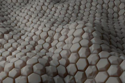 ....3d render background with oraganic light scattering. Displacement surface Stock Illustration