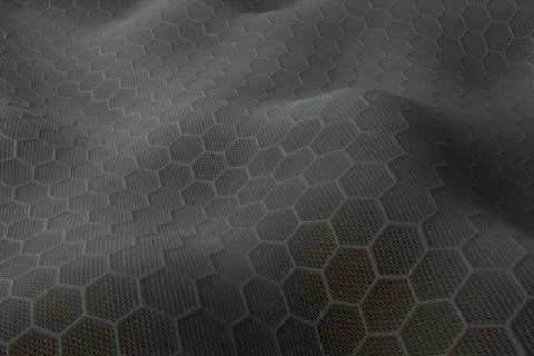 ....3d render background with oraganic light scattering. Displacement surface Stock Illustration