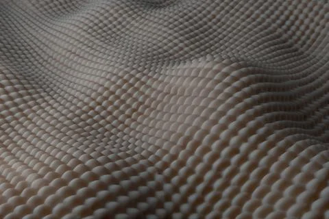 ....3d render background with oraganic light scattering. Displacement surface Stock Illustration