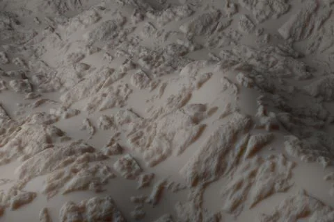 ....3d render background with oraganic light scattering. Displacement surface Stock Illustration