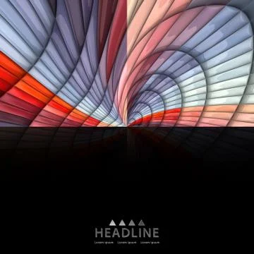 3D render background with  puff pixels colorful ornament embellishment Stock Illustration