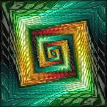 3D render background with puff pixels embellishment 스톡 일러스트