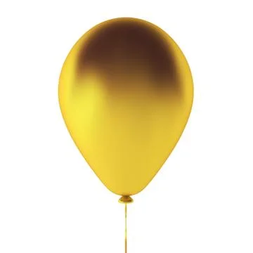 3d render of baloon Stock Illustration