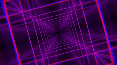 3D Render. Beautiful abstract wave technology background with purple shapes.  Stock Illustration