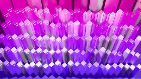 3d render. Beautiful blue red color background for analytical programs with Stock Illustration