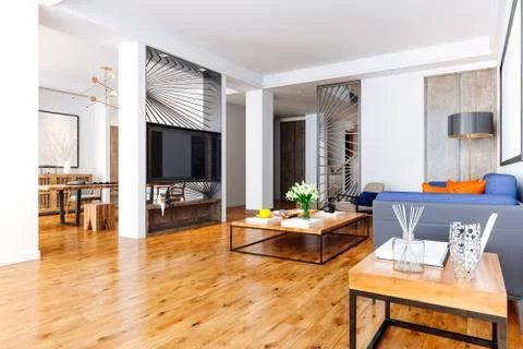 3d render of beautiful interior render Stock Illustration