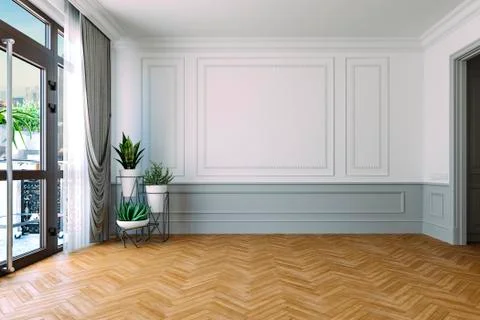 3d render of beautiful interior render Stock Illustration