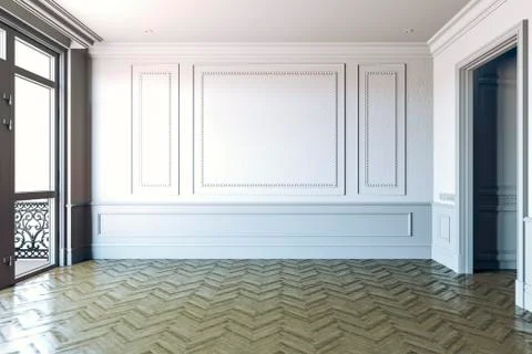 3d render of beautiful interior render Stock Illustration