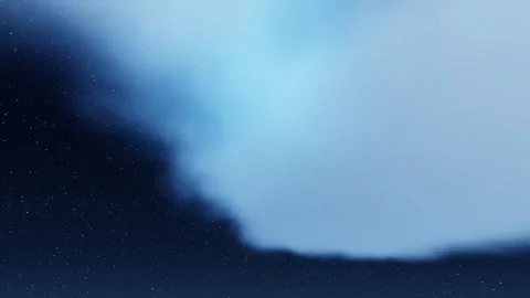 3d Render of beautiful starry night sky with white clouds Stock Footage 328985608