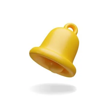 3d render bell reminder 2 Stock Illustration