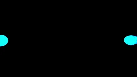 3d render of blue inky injections into water 17 Stock Footage 95170977