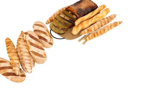 3d render bread bakery Foto stock