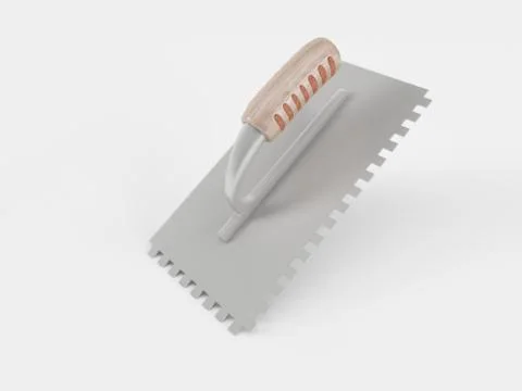 3d render of a builders trowel Stock-Illustration