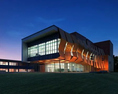 3D Render of Building Exterior Ilustración de archivo