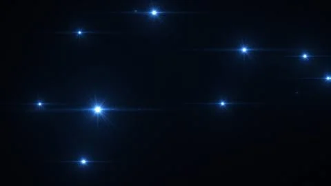 3d render Camera flashes on an black background Stock Illustration