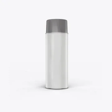 3d render of a can on a white background イラスト素材