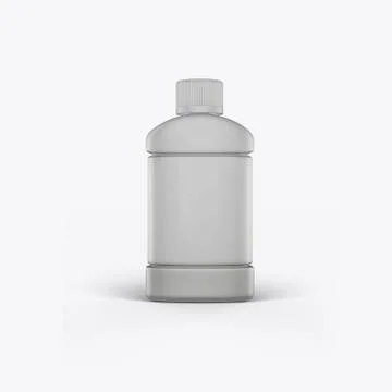 3D render cans of motor oil on a white background Stock Illustration