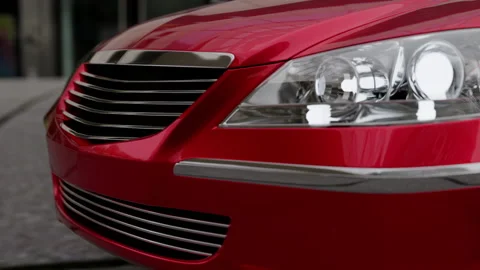 3d render of a car driving on a bridge Stock Footage 157504782