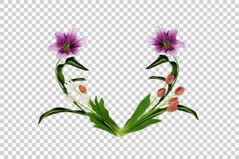 3D Render Celebration Decor Stock Illustration