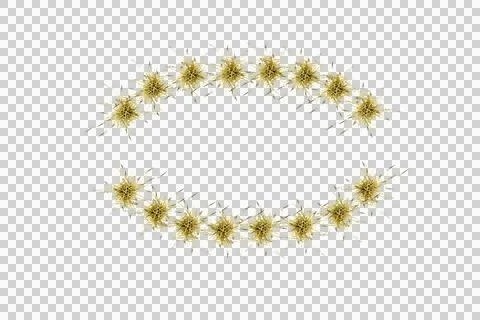 3D Render Celebration Decor Stock Illustration