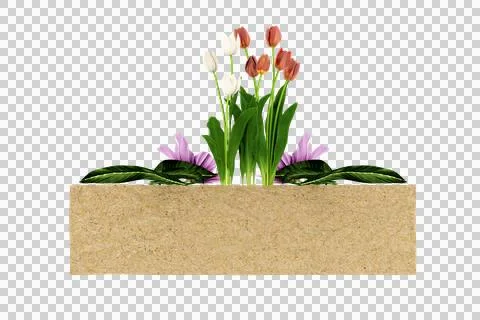 3D Render Celebration Decor Stock Illustration