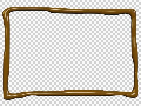 3d render of chocolate liquid drips and droplet for gourmet packaging desig.. 스톡 일러스트