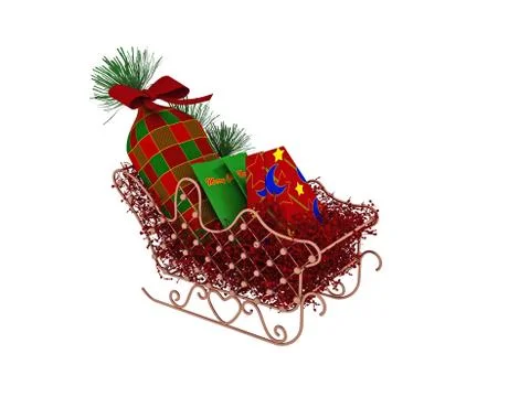 3d render of Christmas Decoration Object イラスト素材