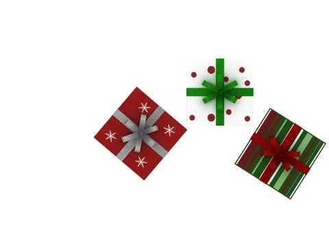 3d render of Christmas Decoration Object イラスト素材
