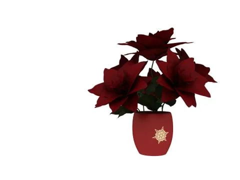 3d render of Christmas Decoration Object 스톡 일러스트