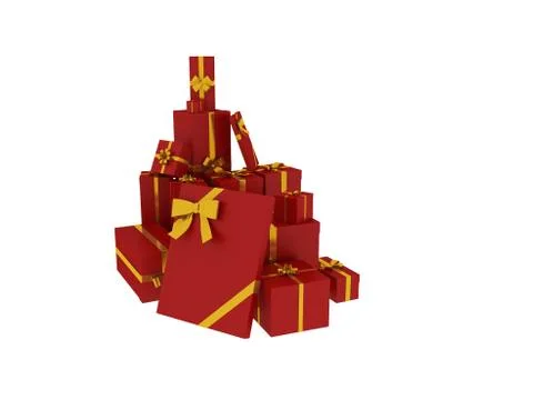 3d render of Christmas Decoration Object イラスト素材