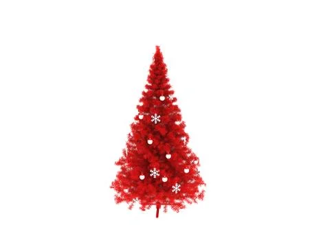 3d render of Christmas Decoration Object Stock Illustration