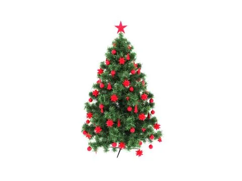 3d render of Christmas Decoration Object イラスト素材