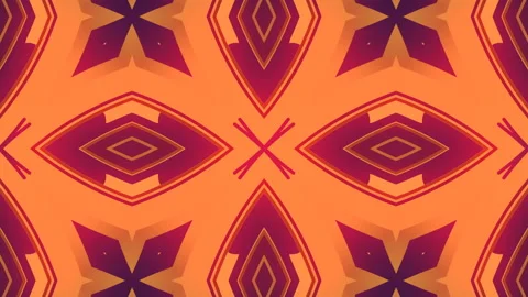 3d render of colored geometric shapes loop animation. Geometric motion pattern Stock Footage 129549602