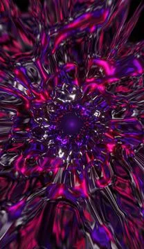 3D render. Colorful Abstract Art Background. Vertical colorful abstract wave  스톡 일러스트