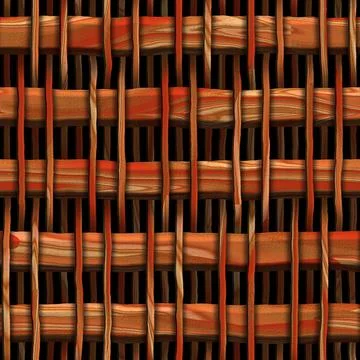 3D Render of combined wood background tile Stock Illustration