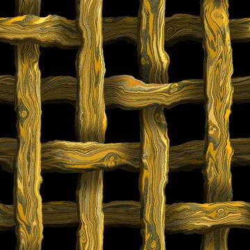 3D Render of combined wood background tile Stock Illustration