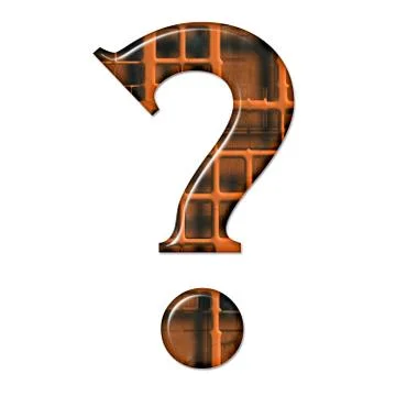 3D render of composite material symbol, sign and shape Stock-Illustration