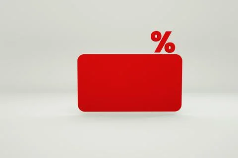 3d render of the concept of banking services on a white background Stock Illustration