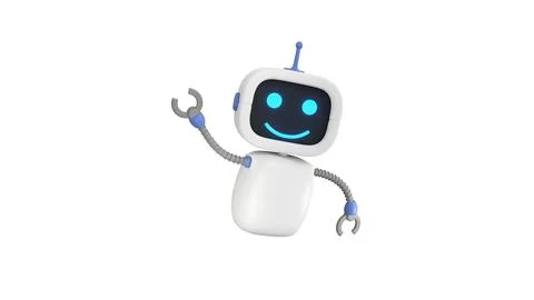 3d Render Concept future Robot chatbot, AI in science and business, Technol.. Stock Photos