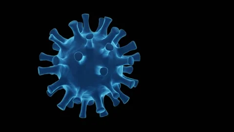 3d render of corona virus covid 19 Stock Footage 155114843
