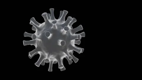 3d render of corona virus covid 19 Stock Footage 155116566