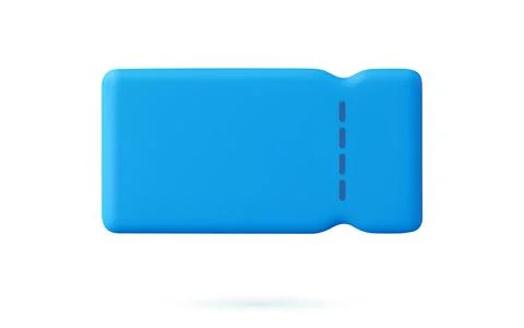 3d render coupon Stock Illustration