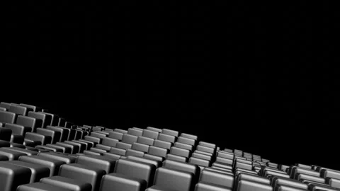 3d Render cube animation with dark background. Stock Footage 250732153